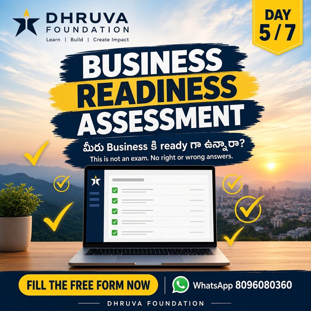 Promotional poster for a business readiness assessment